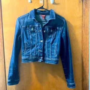Cropped Jean jacket size small